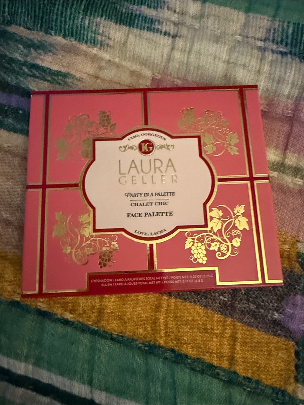 New & Unused Laura Geller Compact Face Palette - Party in a Palette